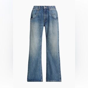 EB Denim Boot Cut Jeans in Light Blue
